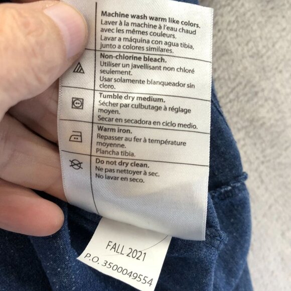 2 Carhartt Men Work T-Shirt Size 3XL Lot Of Two Loose Fit Long Sleeve Pocket Tee - Picture 8 of 9